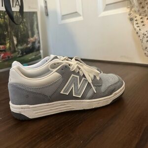 Blue/grey New Balance 480s